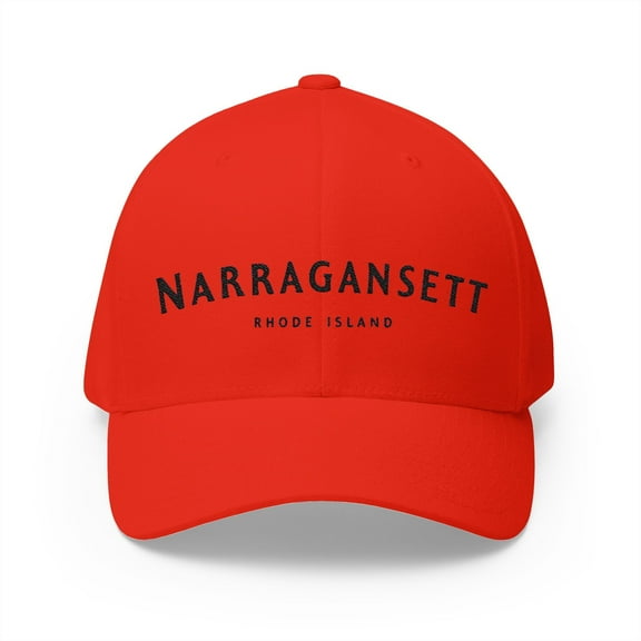 Narragansett Rhode Island Embroidered Cap - Stylish Hat
