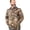 EDGE camo, variant on Hunting High Pile Fleece Hoodie Jacket , APX Camo For Men and Women, L