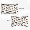 thumbnail image 4 of Fotbe Cow Pillow Cases - Envelope Closure - Luxury, Extra Soft, Cooling Pillow Covers - Wrinkle, Fade, Stain Resistant-14"x20", 4 of 8