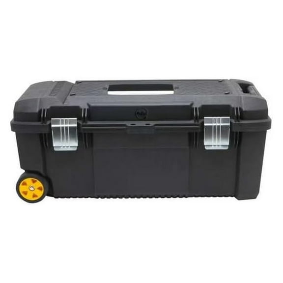 Rolling Tool Box, Plastic, Black, 28 in W x 12-1/2 in D x 12 in H, Mfr: DWST28100-A