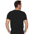 thumbnail image 4 of Med Couture Men's Scrub Top Cadence 2-Way Stretch Technology with Ultra Soft Fabric & One Chest Pocket - MC7478, L, Black, 4 of 5