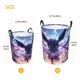 thumbnail image 5 of Cesta de lavandería plegable grande F-Lareon, organizador de ropa, impermeable, se puede usar para guardar ropa, artículos para el hogar, regalos y juguetes, 5 of 8