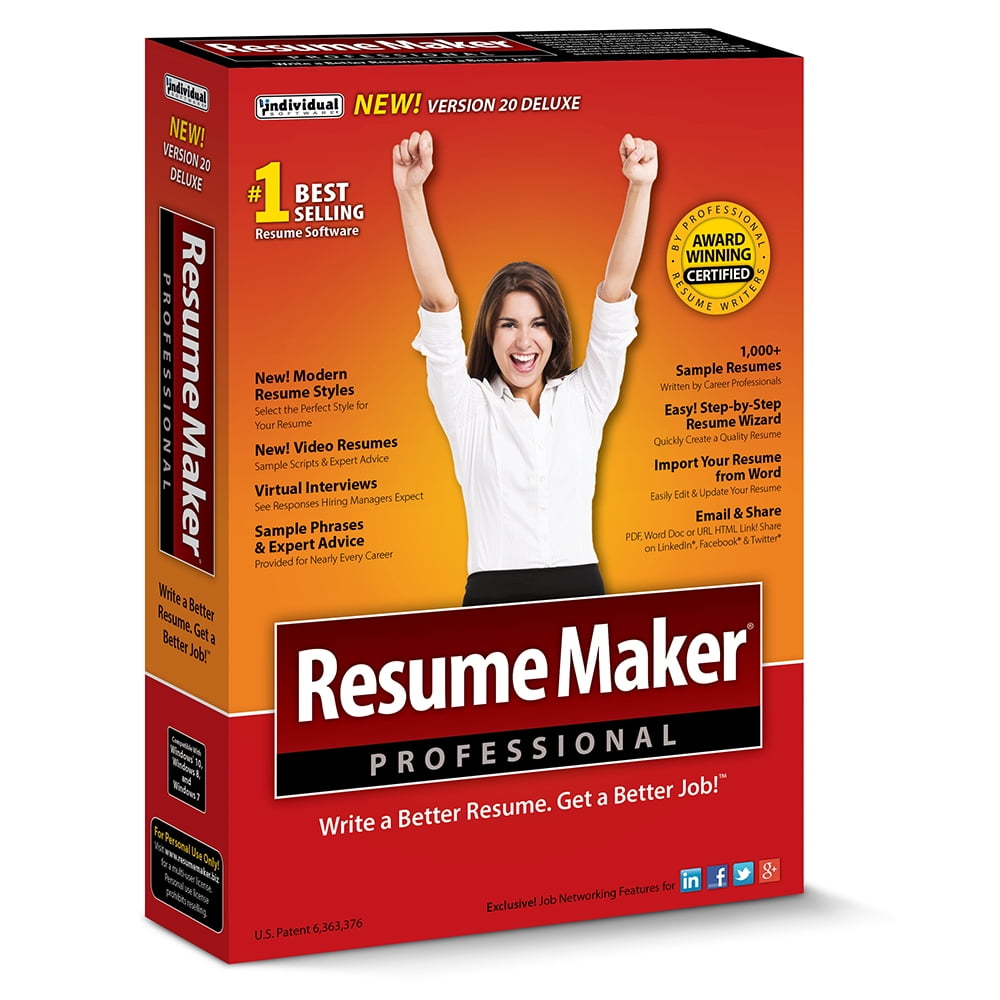 resumemaker professional deluxe zip