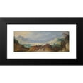 thumbnail image 2 of Joos de Momper the Younger 18x9 Black Modern Framed Museum Art Print Titled - Mountain Landscape with a Lake (1597 - 1625), 2 of 5
