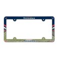 thumbnail image 2 of Placa de matrícula WinCraft Houston Texans NFL marco a todo color, 2 of 3