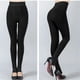 thumbnail image 3 of Txlixc Pantalones de terciopelo grueso, cintura alta, forro de terciopelo, medias elásticas de larga duración Txlixc  moda, 3 of 5