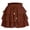Wine, variant on Cavosen Work Skirt Loose Elastic Waist Mini Skirt Ladies Party Breathable Summer Skirt White M