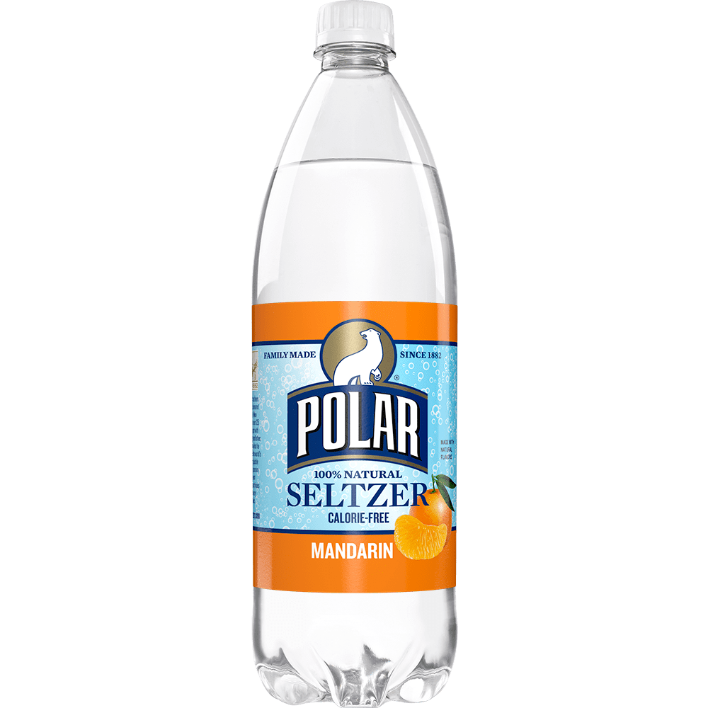 Polar Zero Calorie Mandarin Sparkling Seltzer Water, 1 L