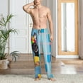 thumbnail image 2 of Rateoe Prague Ratter Dog in Bathtub Pattern Men’s Ultra-Soft Comfy Pajama Lounge Pants Sleepwear,Comfortable Lounge Wear,lightweight Pajamas, Casual Home Wear-X-Large, 2 of 6