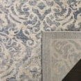 thumbnail image 4 of SAFAVIEH Brentwood Dilara Damask Area Rug, 8' x 8' Square, Light Grey/Blue, 4 of 5