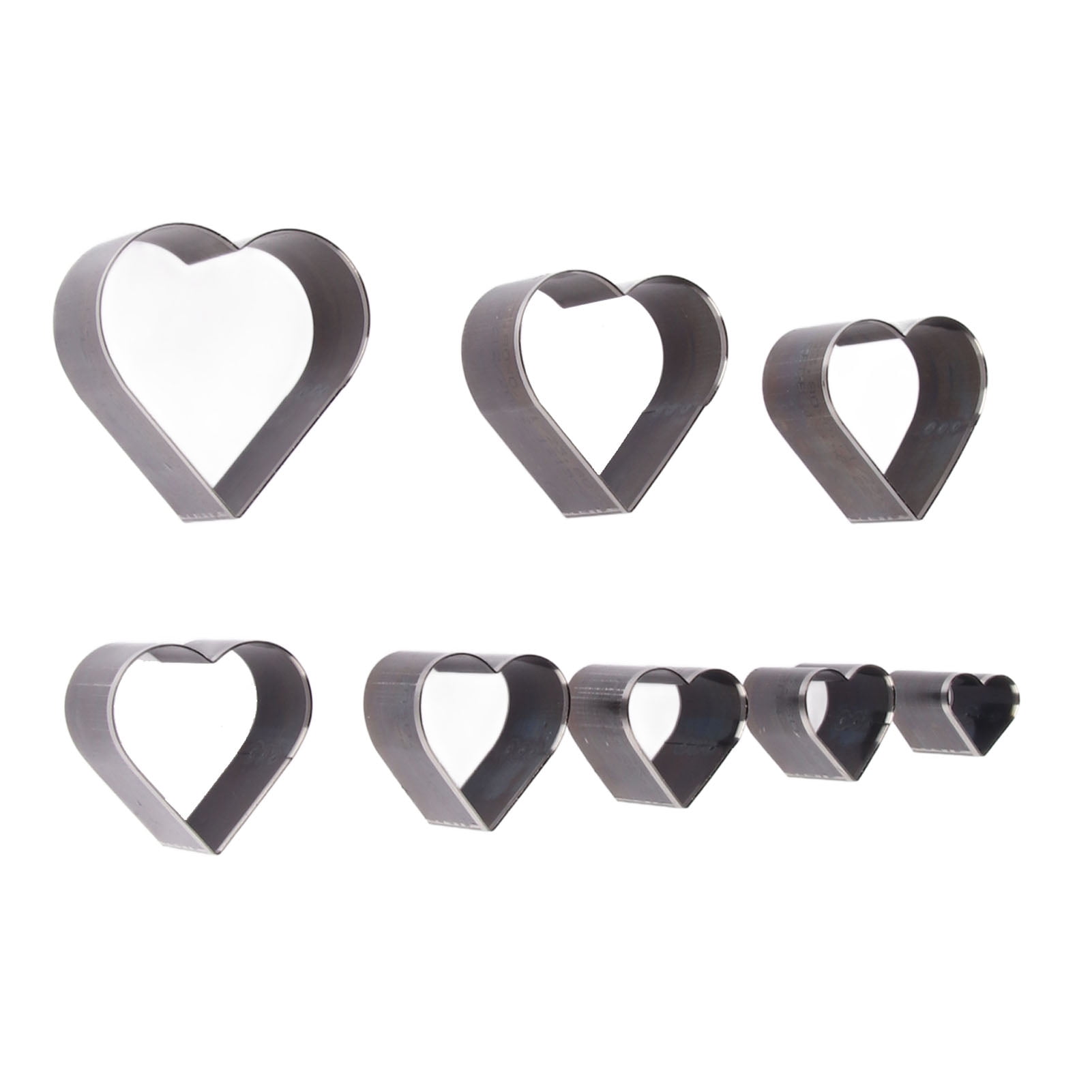 Lot De 8 Poinçons En Cuir En Forme De Pentagramme En Acier à Haute Teneur En Carbone, Outil De Poinconnage Creux Pour Cuir Pour Bricolage 94519548