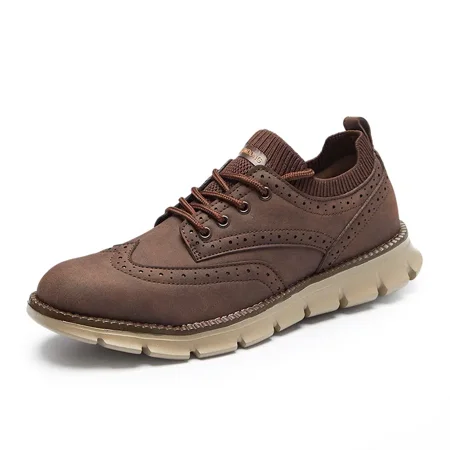 

Men‘s Wing-tip Brogue Breathable Lightweight Casual Oxford Shoes Men‘s Sneakers