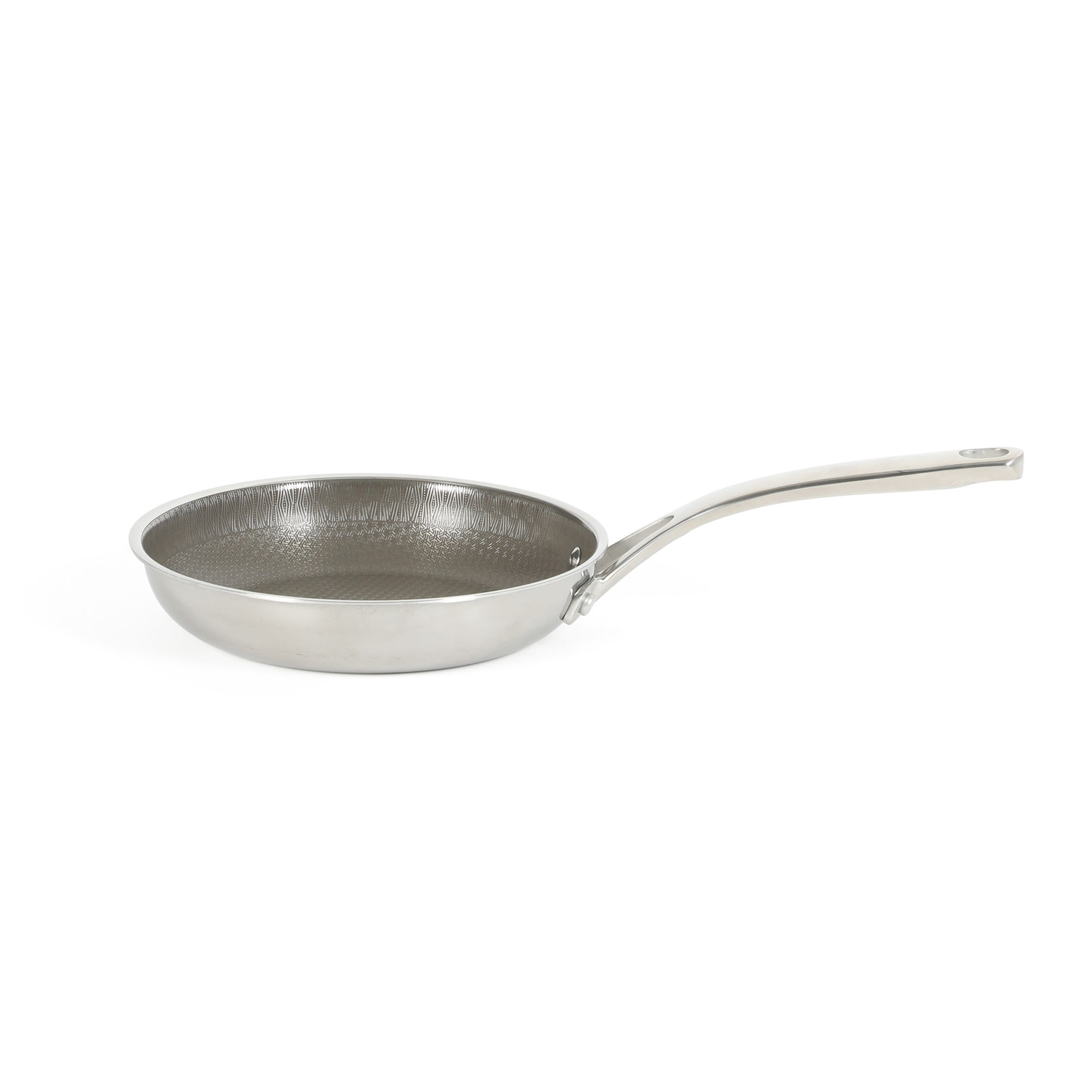 Martha Stewart Badgley Hybrid Nonstick 10 Piece TriPly Stainless Steel Pots and Pans Non-Toxic Cookware Set