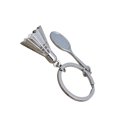 thumbnail image 2 of WASHWEPE Sports Style Keyring 1Set Badminton Ball and Racket Shape Metal for Athletes, 2 of 5