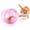Pink Hamster A, variant on Rechargeable Smart Rolling Ball Cat Toy, Automatic Interactive Rolling Toy Ball for Cats, Hamster Ball Cat Toy for Indoor Play and Exercise