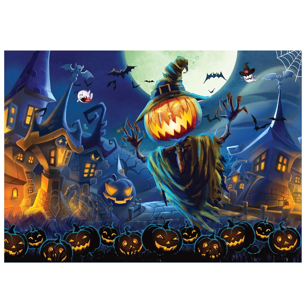Adults Kid Puzzles 1000 Piece Halloween Puzzle Game Interesting Toys 27.5"x19.6" 