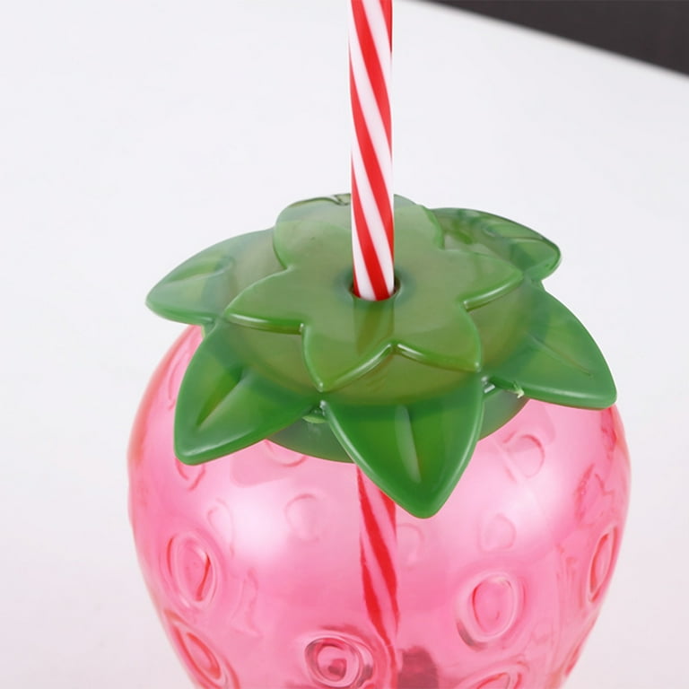500ml Summer Cute Fruit Shape Strawberry & Pineapple Water Cup