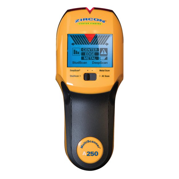 Buscador de pernos, detector de metales, detección de cables AC Zircon A250