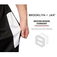 thumbnail image 5 of Men's Premium Active Athletic Performance Shorts with Pockets - 5 Pack, 5 of 7