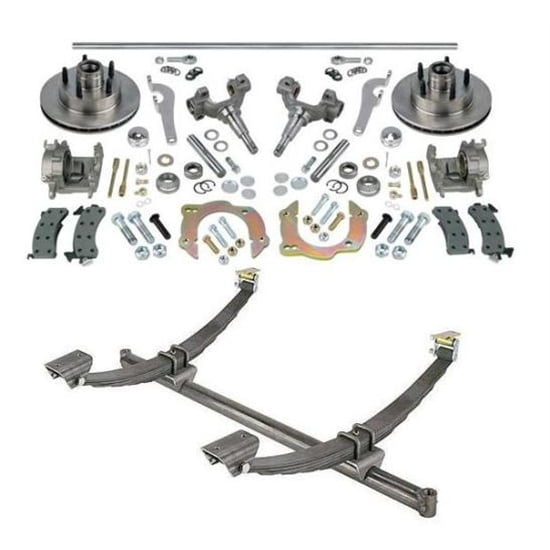 These kits include our gasser straight front axle, semi-elliptical springs,...
