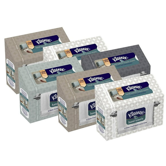 Toallas de Mano Kleenex BdMAHK Paquete de 12 con 720 Unidades