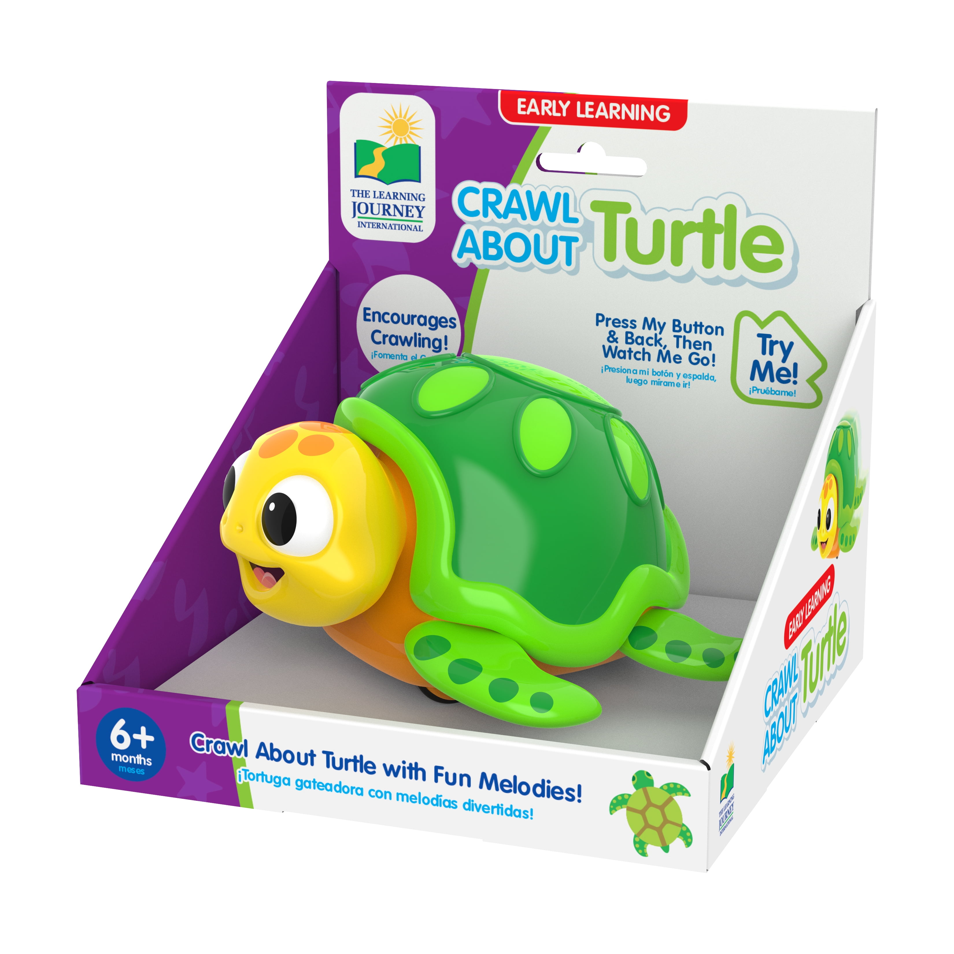 The Learning Journey Early Learning - Crawl About Turtle
