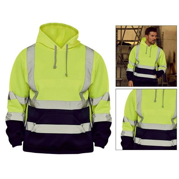 Fluorescent work shop hoodies