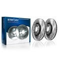 thumbnail image 6 of Detroit Axle - Brake Kit for Volkswagen Bora Jetta GTI EOS Passat CC Audi A3 Quattro, Replacement Disc Brake Rotors Ceramic Brakes Pads: 12.28‘’ inch Front and 11.25'' inch Rear Rotors, 6 of 11