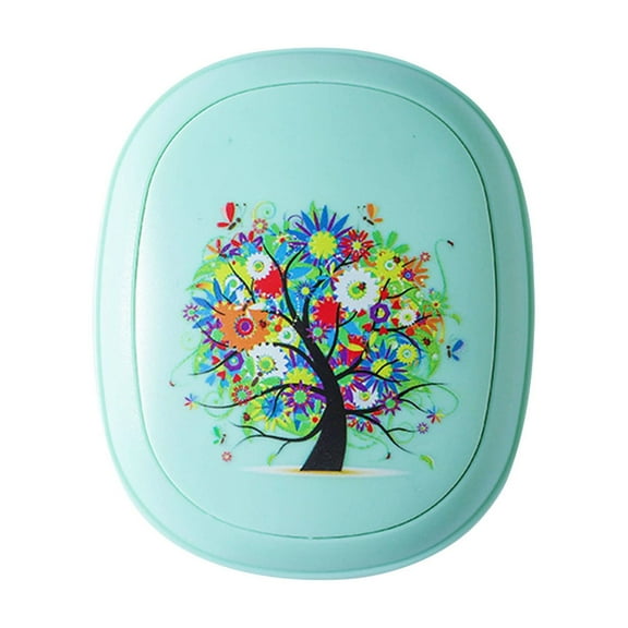 Blateno 1200mAh USB Rechargeable Electric Hand Warmer Winter Single-Side Heating 5V Long-Life Pocket Power Bank 2 In 1