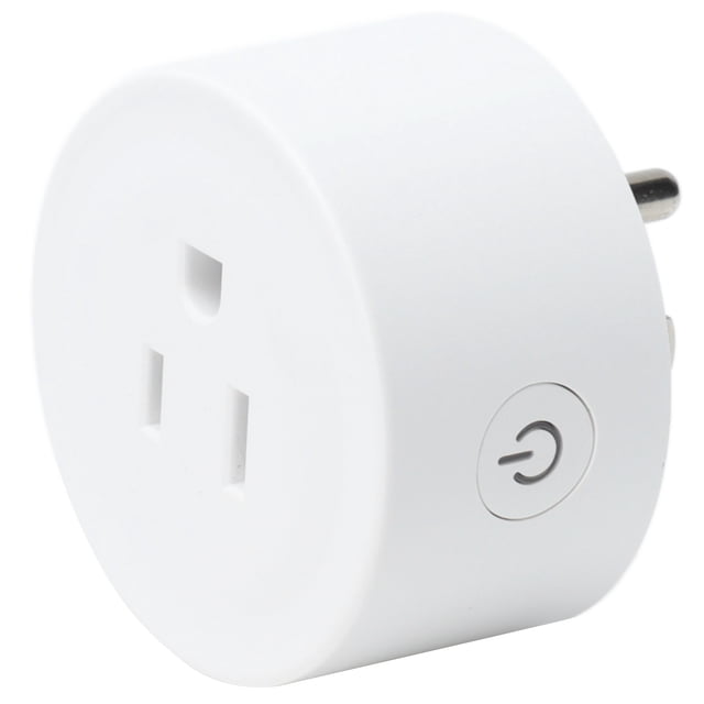 Mini enchufe inteligente con control remoto móvil, toma de corriente WiFi para electrodomésticos de 100 a 240 V