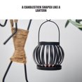 thumbnail image 2 of Girl Shape Candlestick Decorative Candlestick Exquisite Iron Candlestick Abstract Character Candlestick with Hemp Rope Detachable Frame for Bedroom Office Coffee Shop, 2 of 8