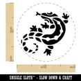 thumbnail image 2 of Southwestern Style Tribal Gecko Lizard Rubber Stamp for Scrapbooking Crafting Stamping - Medium 1 Inch, 2 of 7