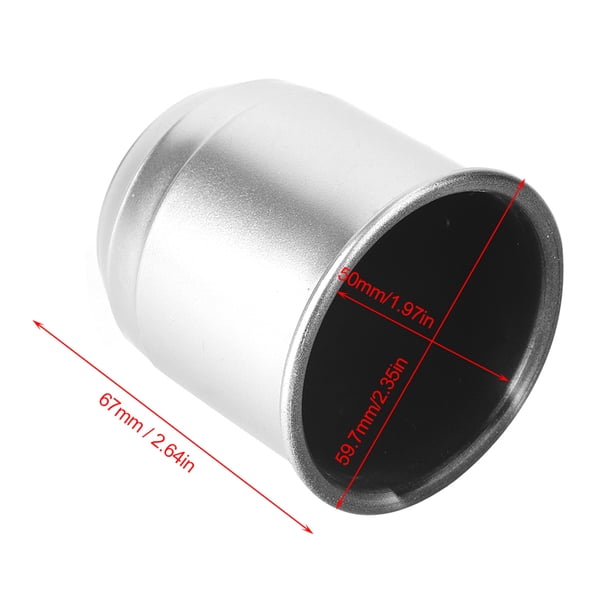 Acouto Cubiertas de enganche de remolque Universal chapado plástico barra de remolque cubierta de la caja de la bola protección impermeable tapa protectora de la bola de remolque ANGGREK Otros