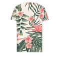 thumbnail image 5 of Fiudx Ofertas Flash Del Día Top Informal de Primavera y Verano de Manga Corta con Cuello En V para Mujer, 5 of 5