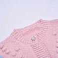 thumbnail image 3 of Cardigan Sweaters for Women Flower Embroidery Long Sleeve Button Knitted Sweater Coat Jacket Womens Cardigan Sweaters, 3 of 8