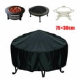 thumbnail image 1 of Patio Round Fire Cover Waterproof UV,Dustproof Fire Pit Covers BBQ Cover, 1 of 9