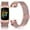 Rose pink, variant on Metal Bands for Fitbit Charge 5 Band for Women Men, Magnetic Clasp Stainless Steel Mesh Loop Bands for Fitbit Charge 5,Silver