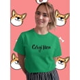 thumbnail image 2 of Corgi Mom T-Shirt Women -Image by Shutterstock, Female XX-Large, 2 of 4