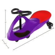 Lil’ Rider Wiggle Car for Ages 3 and Up - Twist, Wiggle, and Go (Purple)
