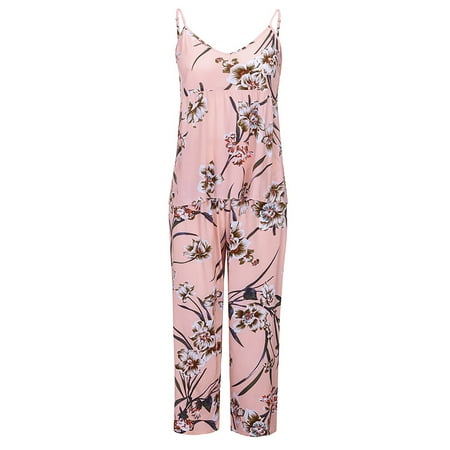 

dmqupv Vintage Satin Nightie Sleepwear The polyester For Dressing indoor Lady Short Sleeve Christmas Pajamas for Couples Beige Small