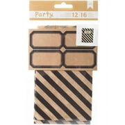 Diy Party Banner Kit-blue & White