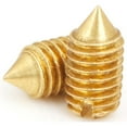 thumbnail image 2 of (30pcs) Brass Slotted Tip Tightening Bolts, M5x8mm, 2 of 5