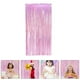 thumbnail image 4 of KAKOWELY 2 cortinas con flecos de aluminio, serpentinas, decoraciones para fiestas, cortina de oropel con flecos, fondo para fiestas, 4 of 4