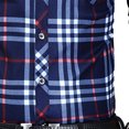 thumbnail image 3 of Camiseta informal para hombre camisa a cuadros de manga larga para hombre cómoda de ajuste regular con botones para citas para el hogar para el trabajo ANGGREK  Otros, 3 of 7