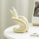 thumbnail image 2 of Porta bolígrafos de cerámica, diseño minimalista, soporte para cepillos de dientes con nudo de cuerda, soporte para cepillos de dientes para tocador de baño y decoración de encimeras-B, 2 of 3
