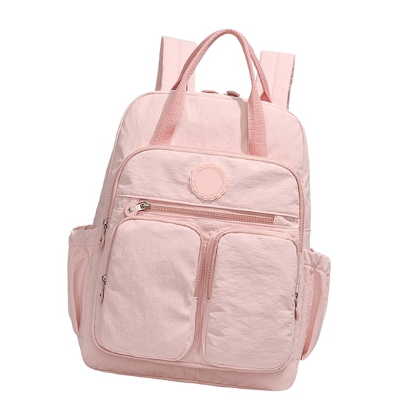 Ergonomic Women's Commuters Backpack Nylon Laptop Bag Wear Resistant Multiple Pockets Great for Travel School and Work