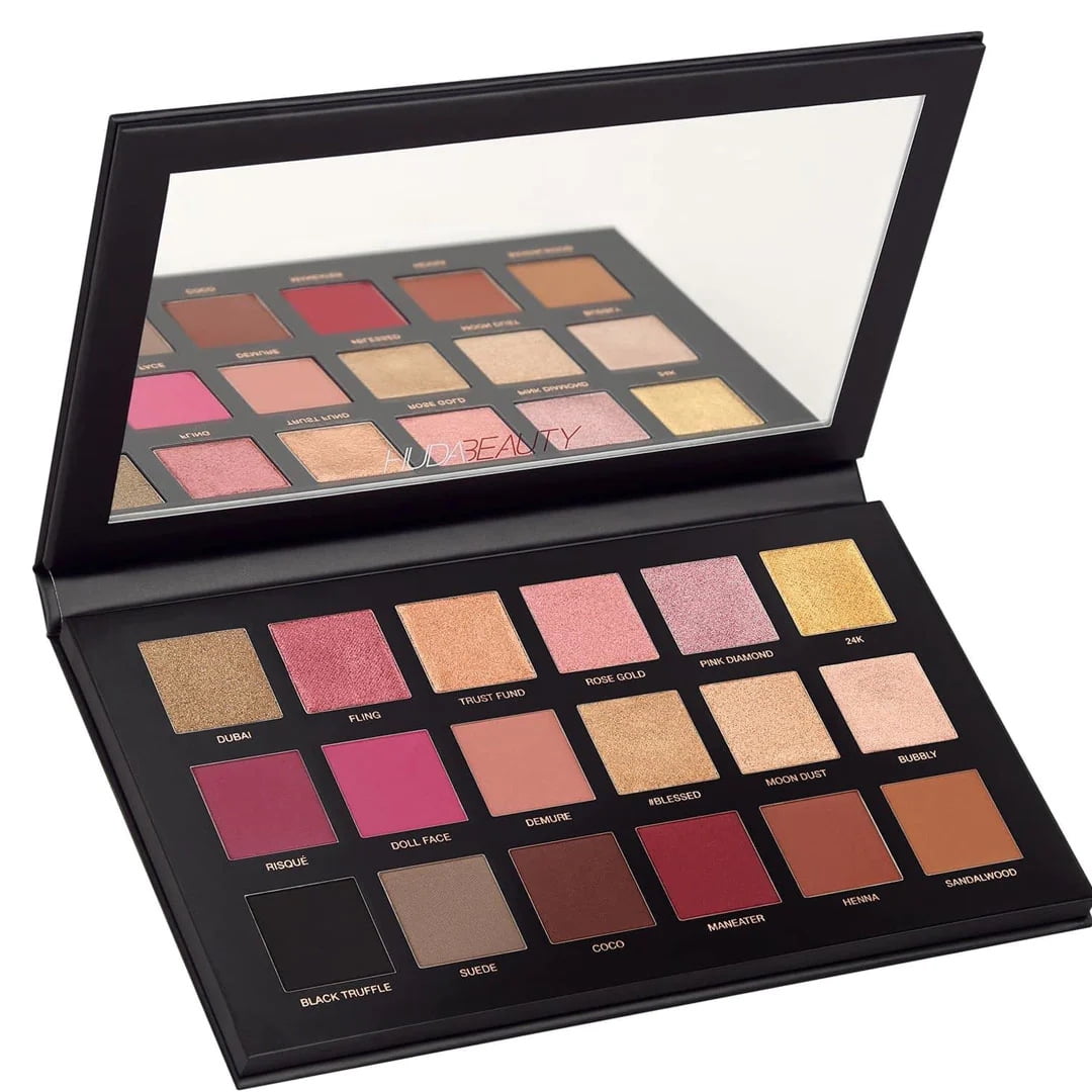 HUDA BEAUTY Pretty Grunge アイシャドウパレット 試してみた】PRETTY GRUNGE Huda Beautyの人気色・イエベブルベ別の