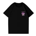 thumbnail image 4 of Pop cazadora para niña Hunters Round-Neck Printed Anime Trio Poster T Shirt （Black）, 4 of 4