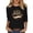 Black, variant on Women's Summer Tees Crew Neck 3/4 Length Sleeve Print Pullover Tops Vintage Casual 1976 Graphic T Shirts (XL, Pink)