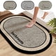 thumbnail image 1 of Alfombrilla absorbente de baño | Alfombra de baño antideslizante para puerta, lavabo, ducha, inodoro | Caucho de diatomeas | Secado rápido | Estilo moderno | 16x24 pulgadas | Fácil de limpiar, 1 of 7